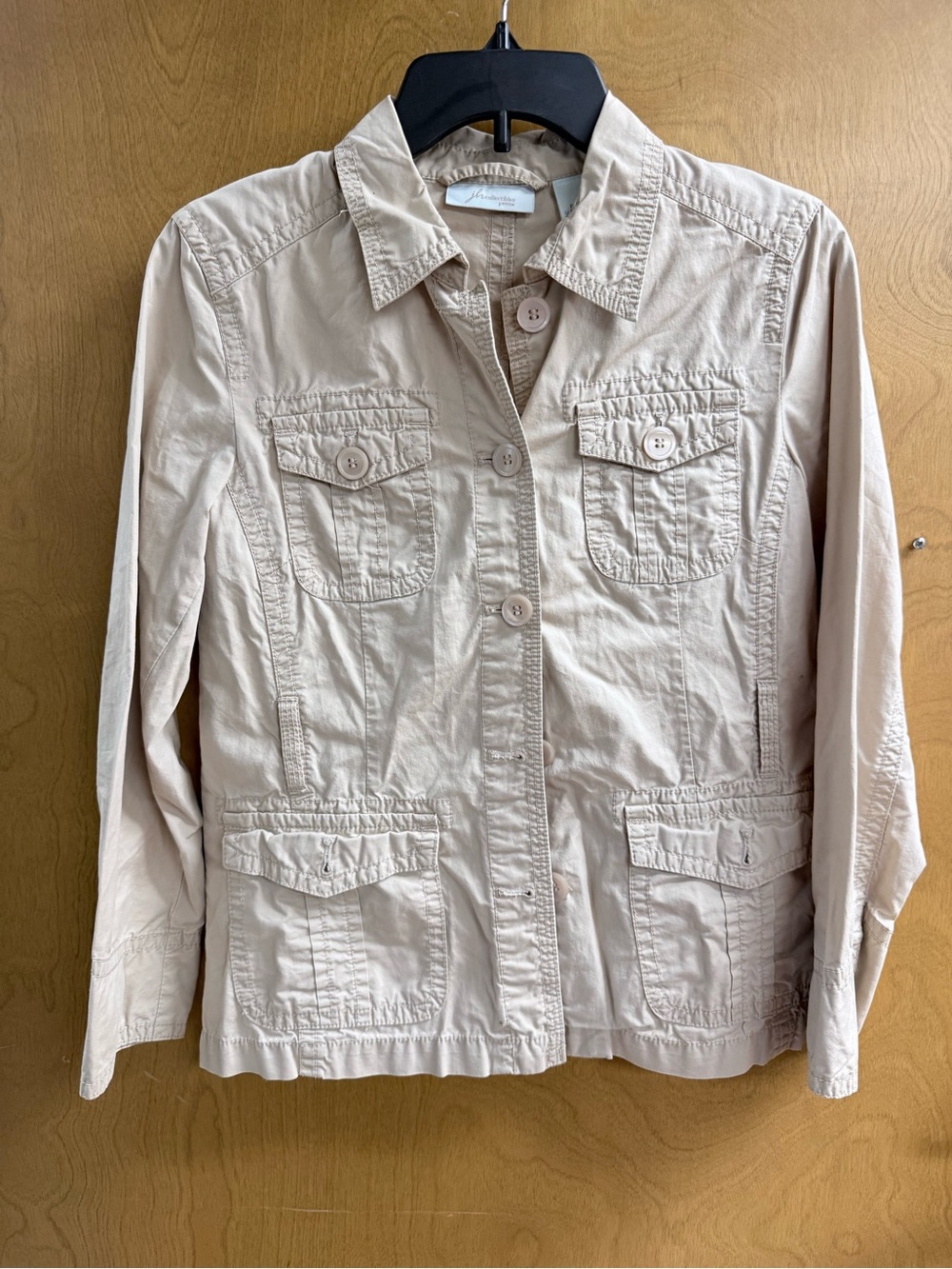 JH Collectibles Light Beige Utility Jacket